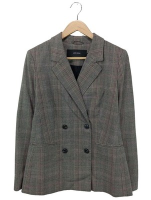 VERO MODA Long-Blazer Damen Blazer Gr. DE 36 hellgrau Casual-Look
