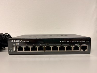 D-Link Router DSR-250N Wireless N VPN Top Zustand