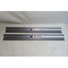 1998-1999 BMW E36 M3 Convertible Door Sill Entry Cover Trim Pair Grey OEM
