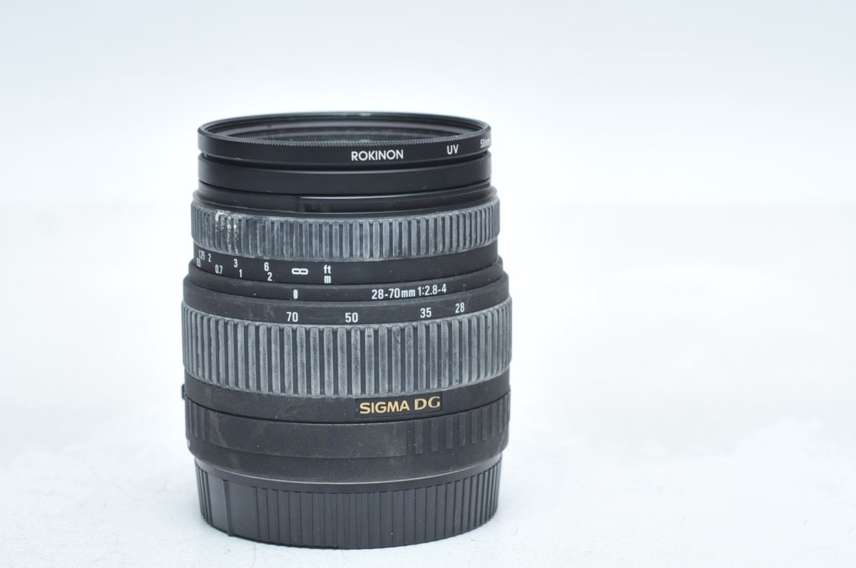 Sigma 28-70mm F/2.8-4 DG Zoom Lens for Canon EF *Parts/Repairs* AS