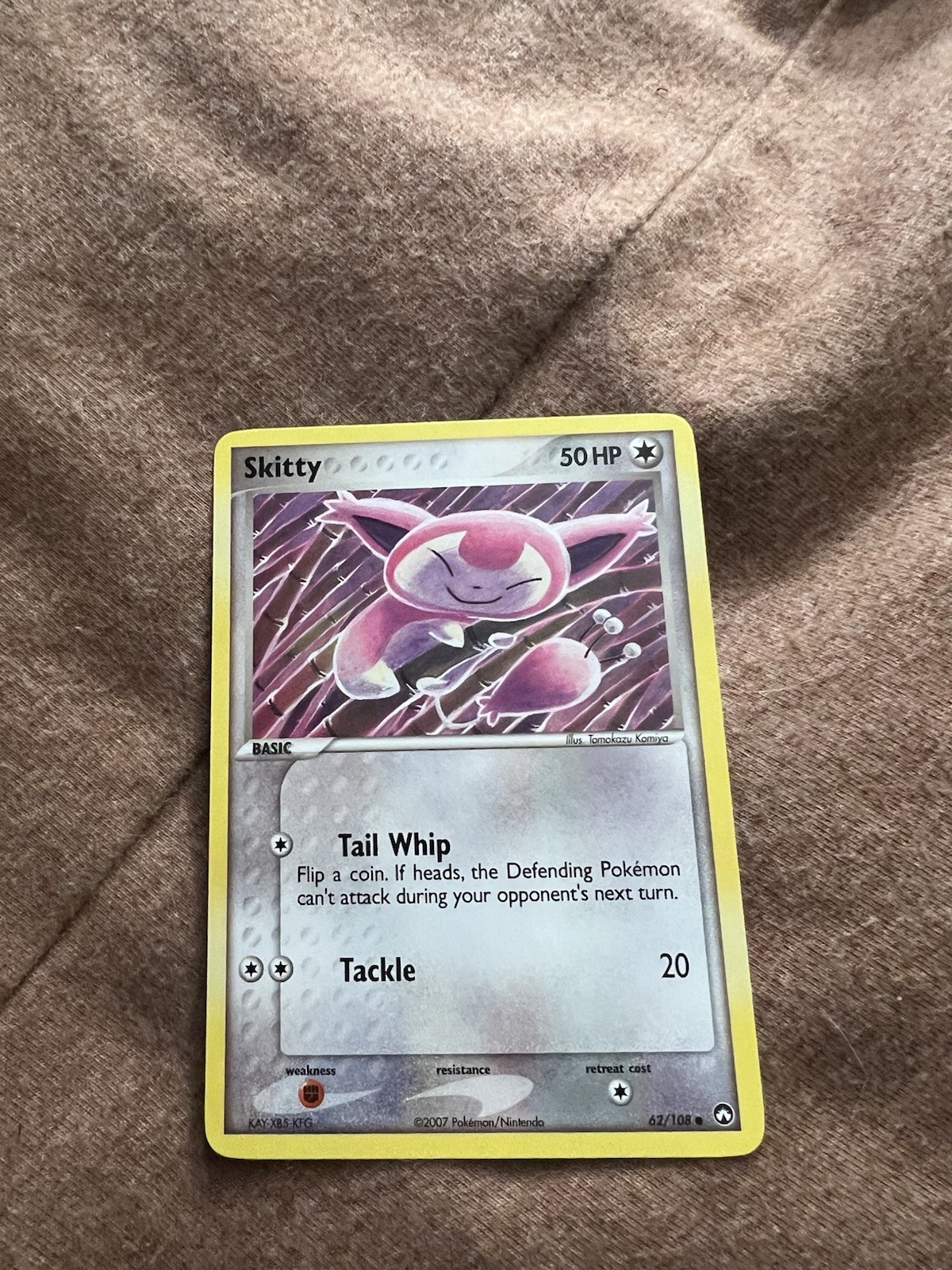 Pokémon TCG Skitty Power Keepers Regular Card 62/108