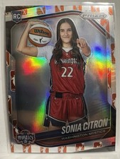 2025 WNBA Prizm Sonia Citron Logo Prizm Variation #148 RC Washington Mystics