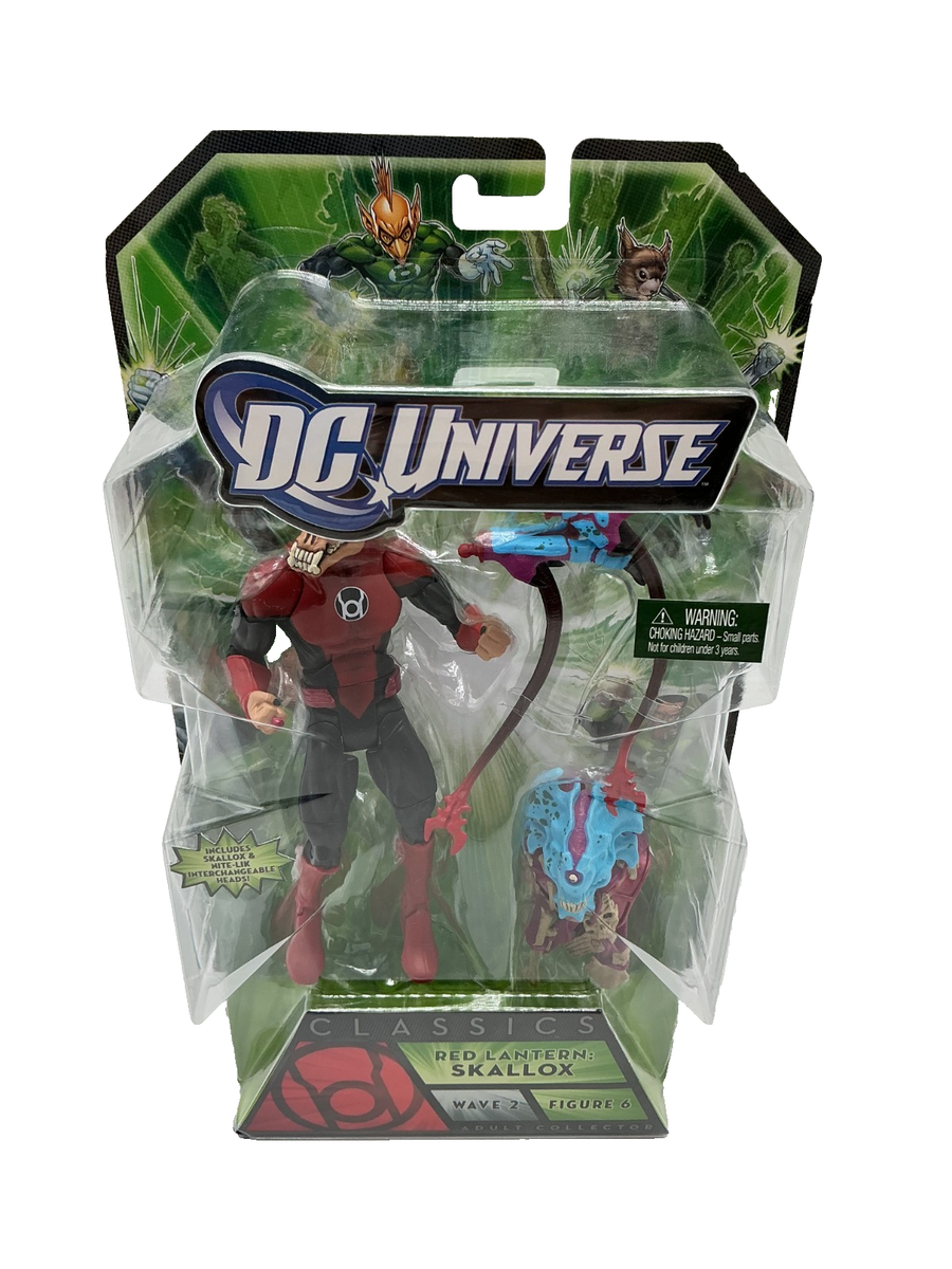 Mattel DC Universe Classics Wave 2 Figure 6 RED LANTERN: SKALLOX