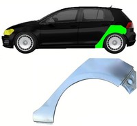 Radlauf FüR Volkswagen Golf 7 5 TüRer 2012 – 2020 Links