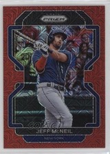 2022 Panini Prizm Tier III Red Mojo Prizm 111/149 Jeff McNeil #244 14pm