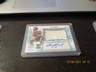 corey kispert rookie auto patch leaf trinity 2021 numbered/99 blue