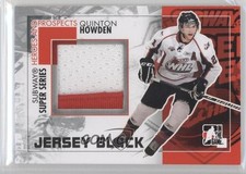 2010-11 ITG Heroes and Prospects Black Jersey Quinton Howden #SSM-21 0v1
