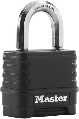 Master Lock Schwerlast Zahlen-Vorhängeschloss Sicherheitsstufe 9/10 wetterfestes Schloss