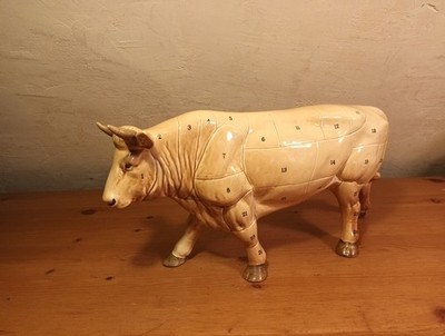 Gerhard Wittmann Goebel Porzellan Stier  Metzgerei Küche Dekoration