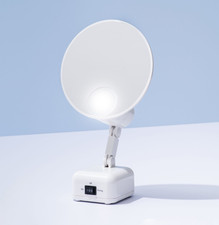 Floxite 15X Supervision Magnifying Mirror Light, Dove White