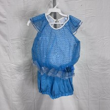 Art Stone "Sassy Peacock" Children's Dance Costume Size Large Child