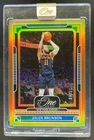 2024-25 Panini One and Jalen Brunson Orange #/49 Knicks
