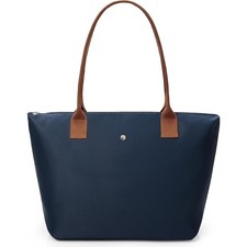 Nuevo Bolso de Mano Bolso de Mano Kalidi Azul Marino Impermeable Lona Nylon Asa Superior