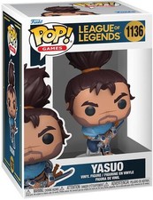 Funko Pop Yasuo League of Legends Vinyl Figure #1136 - Official Gaming