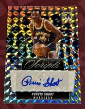 ‼️2024-25 Panini Mosaic Scripts Purvis Short Auto Golden State Warriors