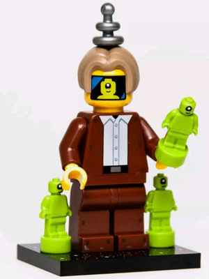 LEGO Space CMF 26 Minifigure: Alien Imposter 71046 col26-2 col437