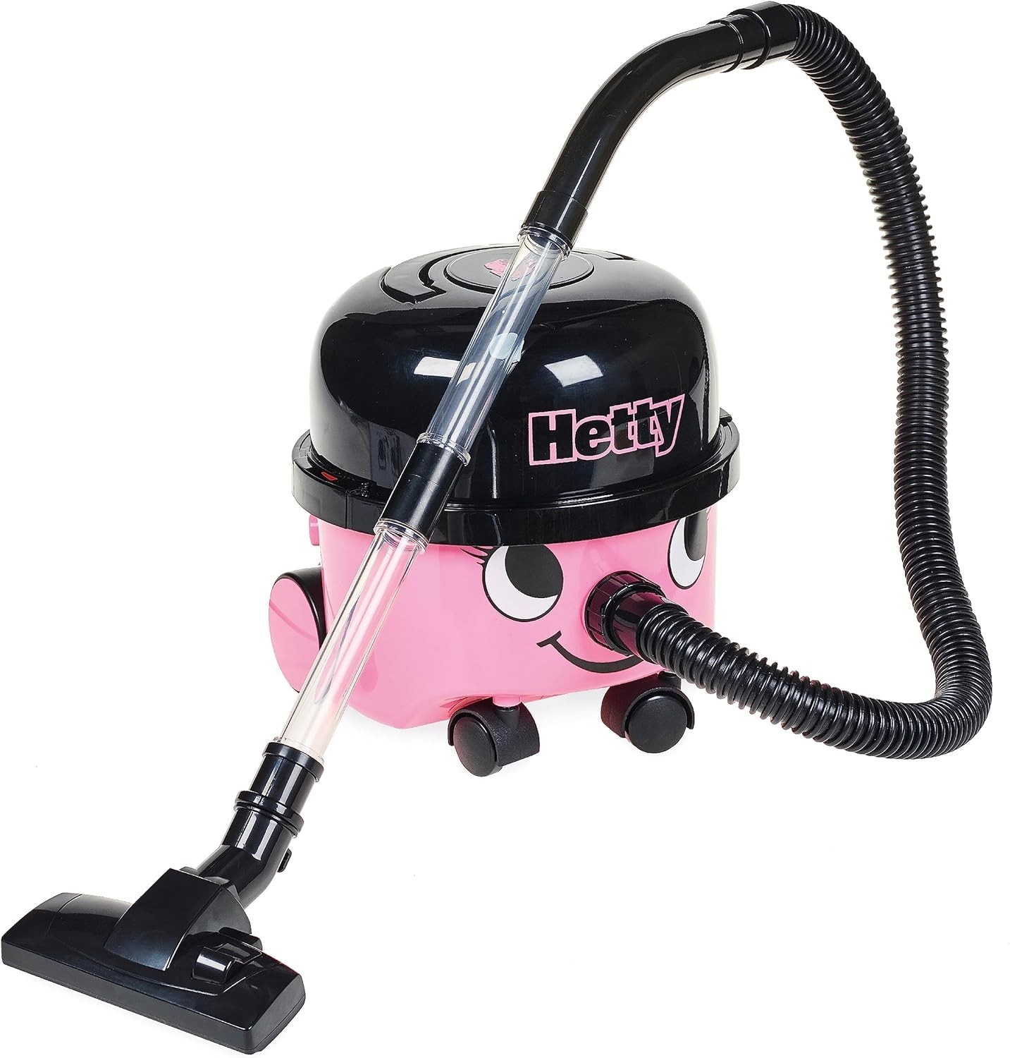 Casdon Giocattoli Henry & Hetty - Aspirapolvere Hetty - Aspirapolvere rosa che f