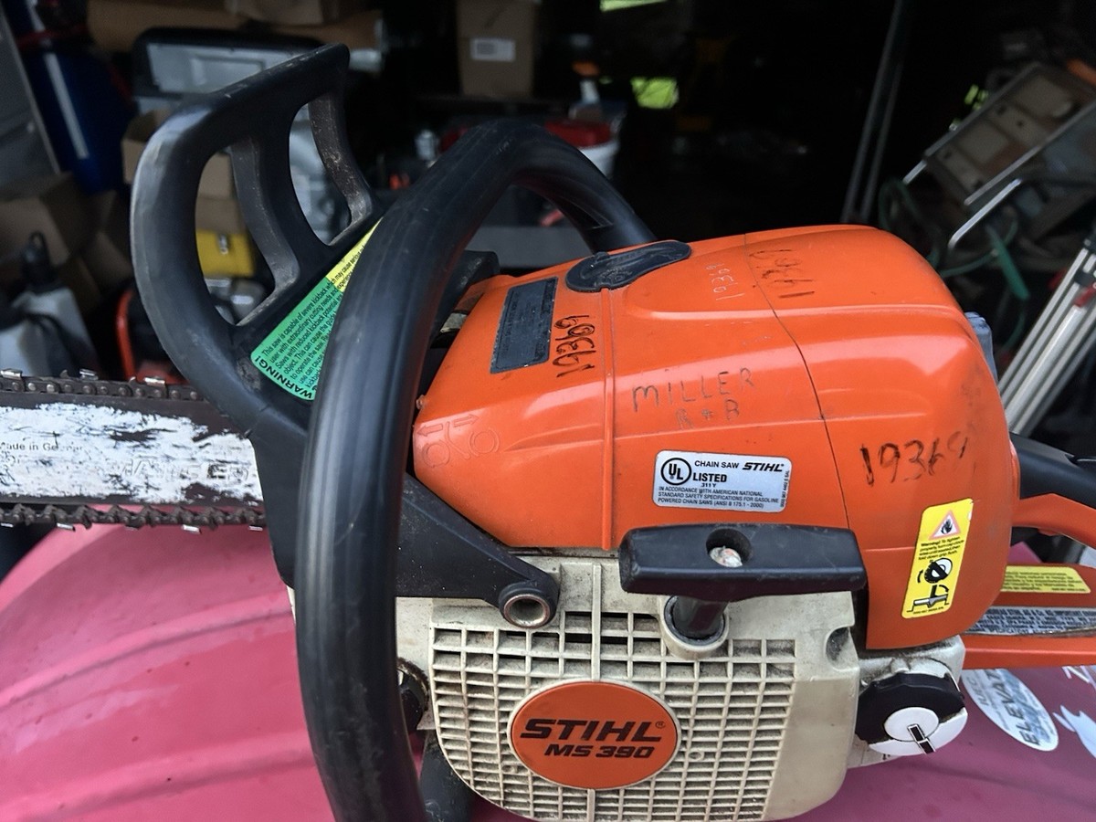 スチールチェーンソーMS390 The chainsaw guy shop talk Stihl MS 390 Chainsaw 10 4 - YouTube
