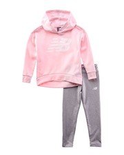 New Balance 2Pc Hoodie  Fleece-Lined Legging Set