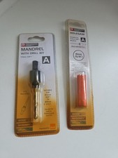 Mandrel With Drill Bit And Holesaw