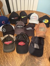 Revendedor Lote de 12 Sombreros Gorras Venta al por mayor Cubs Snap On Matco Bass Browning Truk’t