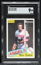 1985 O-Pee-Chee Rod Carew #300 SGC 9 MINT HOF 0sa0