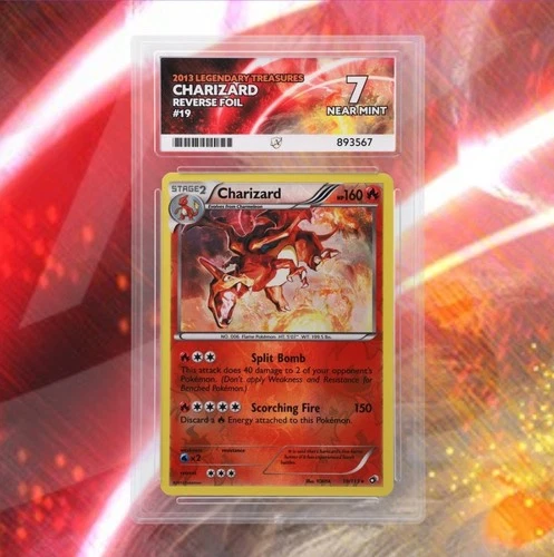 Charizard - Legendary Treasures - 19/113 - Reverse Foil - ACE 7