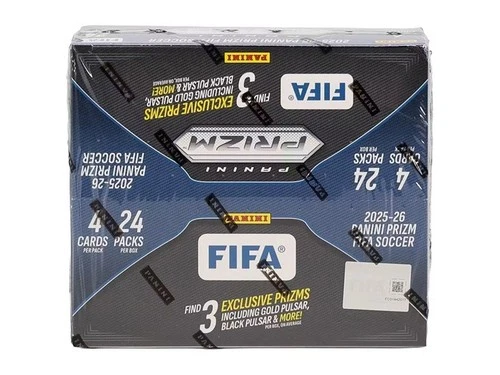 2025-26 Panini PRIZM FIFA Soccer RETAIL Box FACTORY SEALED!