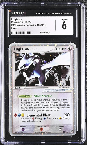 Lugia ex graded CGC 6 for sale on eBay