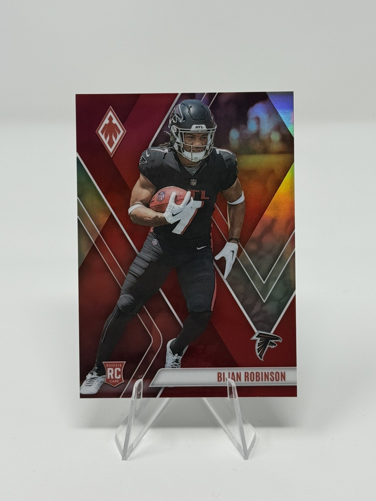 2023 Panini Phoenix - Rookies Bijan Robinson #104 Red /250 (RC)