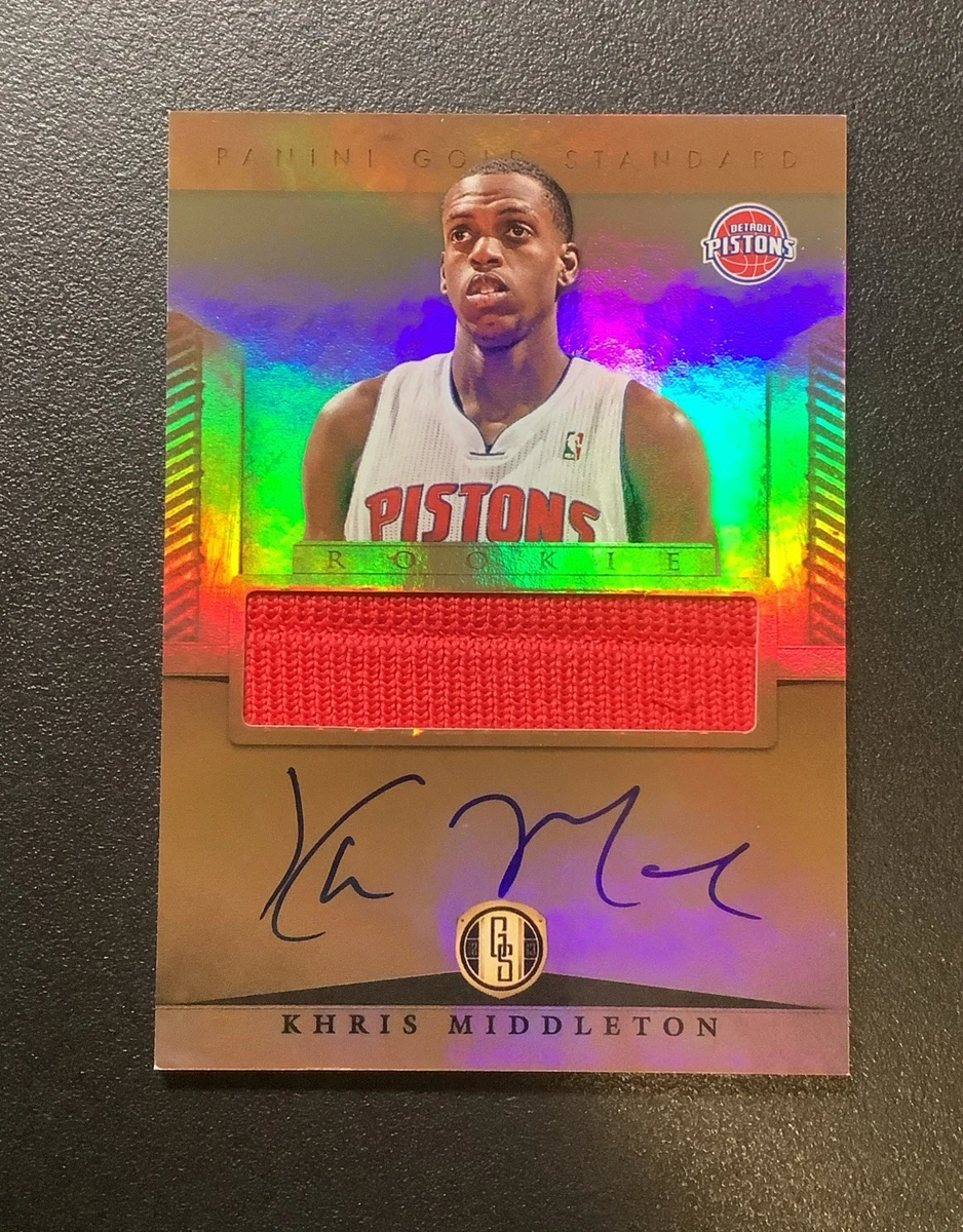 Khris Middleton Basketball Autographed Sports Trading Cards