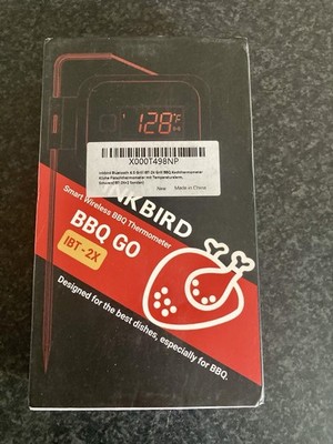 Inkbird BBQ GO IBT-2X Smart Wireless BBQ Thermometer Bluetooth - 2 Sonden - App