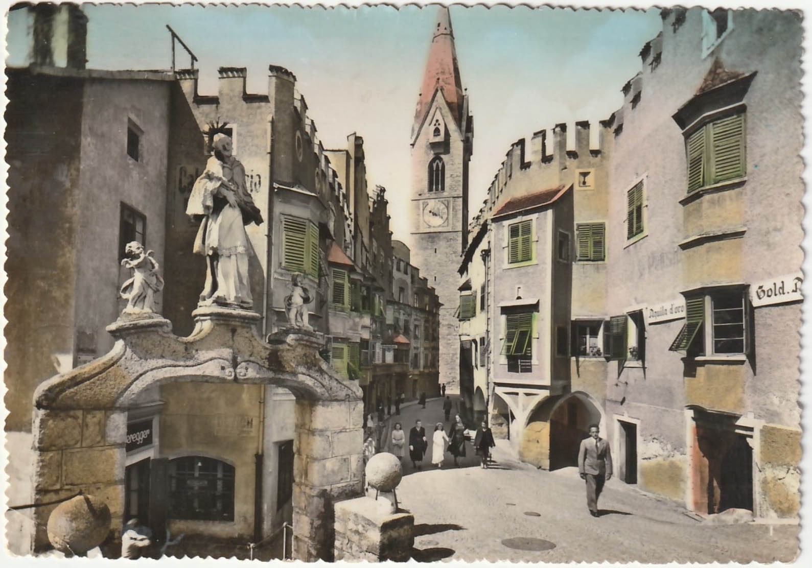 BRESSANONE - BRIXEN - BOLZANO - VIAGG. 1954 -9314-