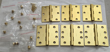 Baldwin Brass Door Hinges Lot of 6 Missing Sc...