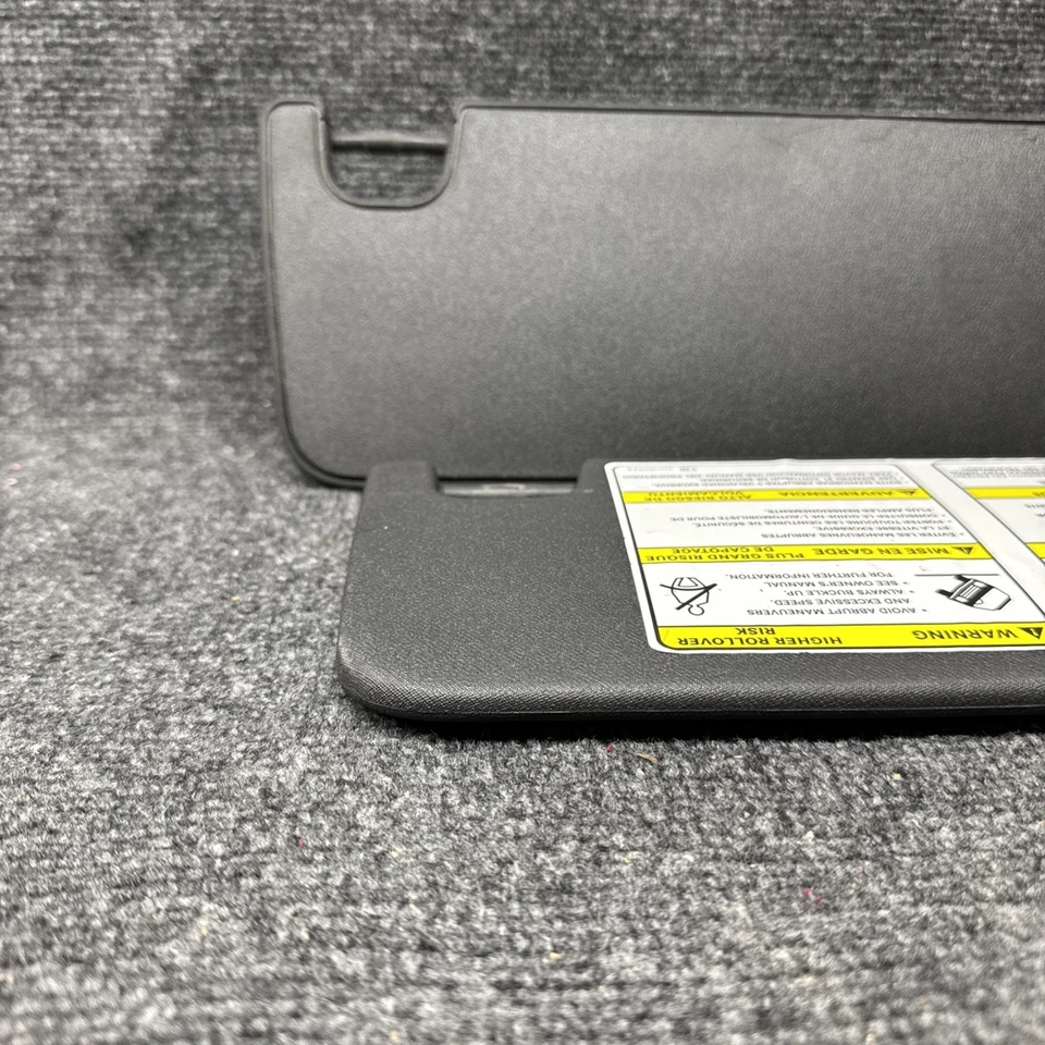 Sun Visor SET - BLACK for Jeep Wrangler JK 07-09 Foto 4 de 4