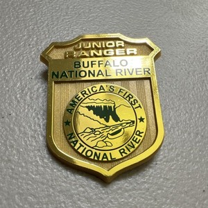 Junior Ranger Buffalo National River “America’s First National River” Badge Pin