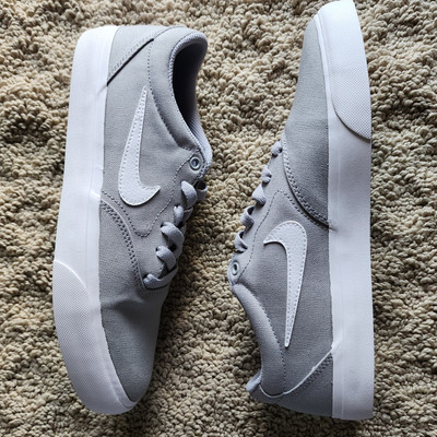 Nike Charge Solarsoft SB Wolf Grey White Brand New Sz
