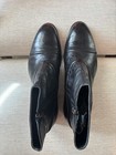 Jo Ghost, Vintage Cap Toe Boots, Black, Size 45, Style 2403M. Made In Italy — photo 5