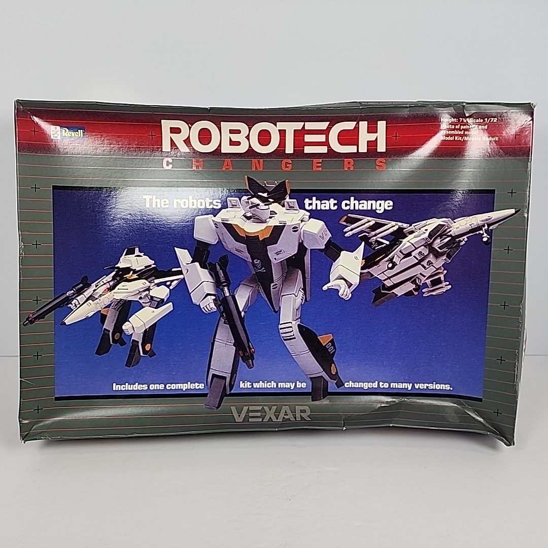 Vintage 1984 Revell Robotech Changers 1402 Vexar 1/72 Scale