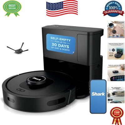 AV2501S AI Robot Vacuum: Efficient Home Cleaning with Lidar & Self-Emptying