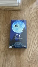 E.T. ET The Extra Terrestrial VHS 1982 Rare Green and Black Tape