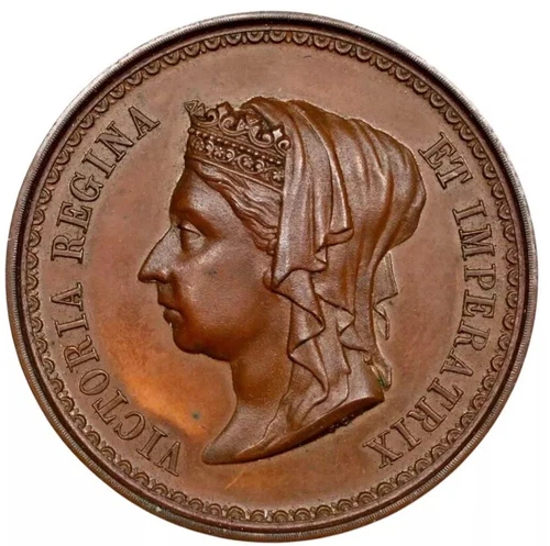 England: Victoria Golden Jubilee Medal 1887 NGC MS64