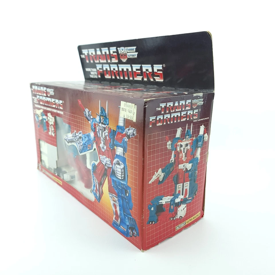 Transformers G1 Ultra Magnus Rubber MIB Complete With Box And Insert 1985 Uncut - Image 2 of 4