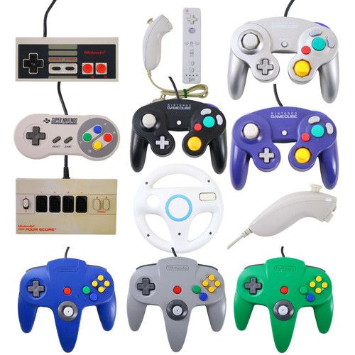 Original Nintendo Retro Zubehör Controller Gamepad Remote AKTZEPTABEL Auswählen