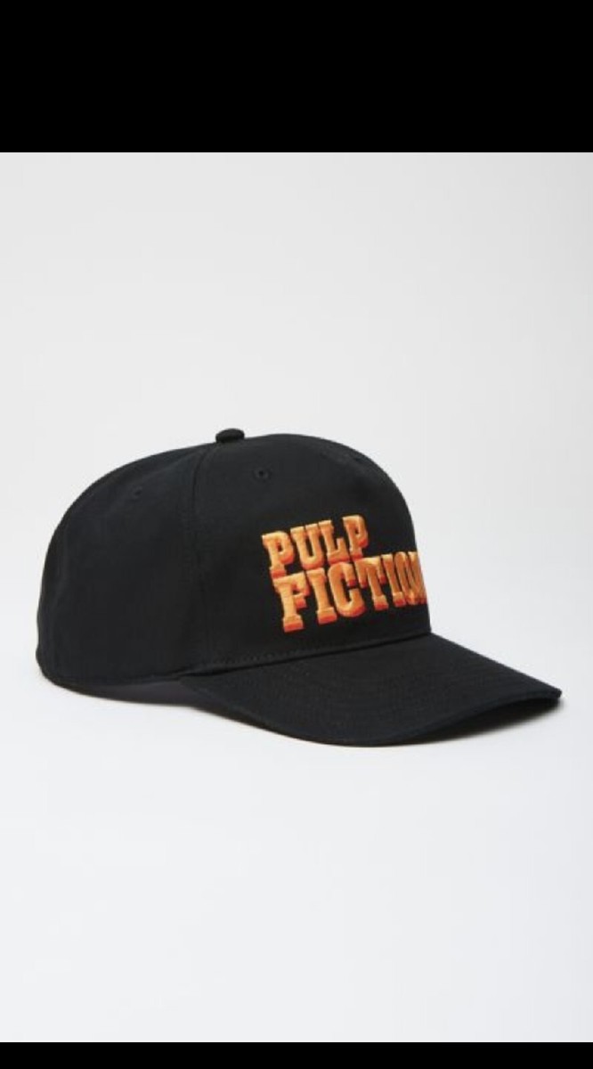 Pulp Fiction Hat Official Cap Strap Back Black Quentin Pulp Fiction Hat Official Cap Strap Back Black Quentin