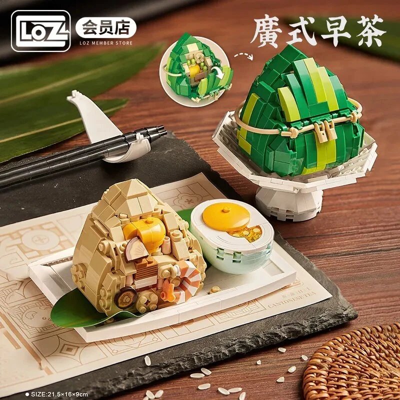 LOZ Mini Blocks Kids Building Brick Boy Diy Toy Puzzle Girl Gift Chinese Dim Sum - Image 3 of 4