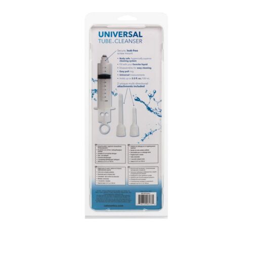 Universal Tube Cleanser Enema Douche UNISEX Anal Vaginal Syringe + 2 Attachments - Picture 9 of 12