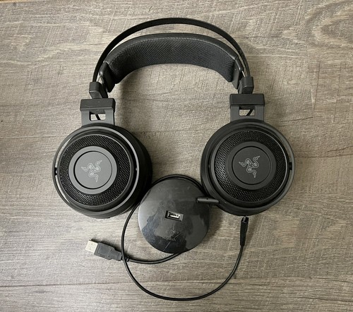 Auriculares para juegos de audio espacial Razer Nari Ultimate inalámbricos THX para PC y PS4 - Imagen 10 de 11