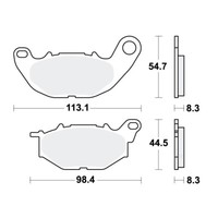 TRW TRQ BremsbeläGe Passend Vorn FüR Yamaha YZF-R3 320 Bj. 2015-2022