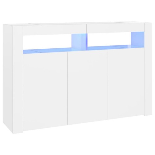 Modern Sideboard Wooden Storage Cupboard Unit Display Cabinet with LED lights - Picture 3 of 59